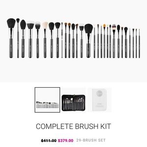 Sigma Beauty Complete 29 Brush Kit Chrome